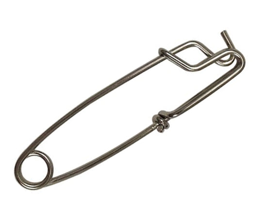 Highland 4.0 Inch Stainless Steel Tag Line Clip