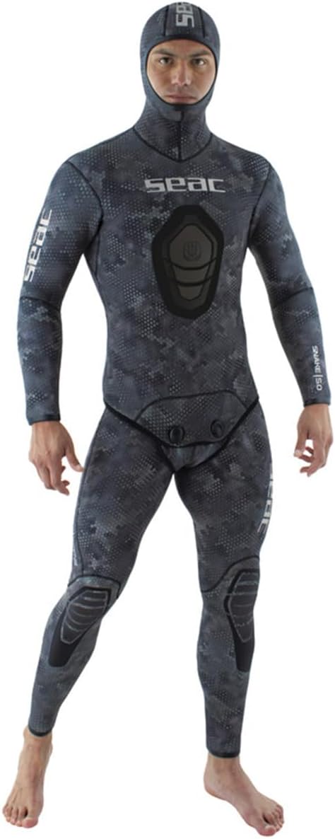 Seac Snake Man, Two-Piece Open-Cell Neoprene Wetsuit