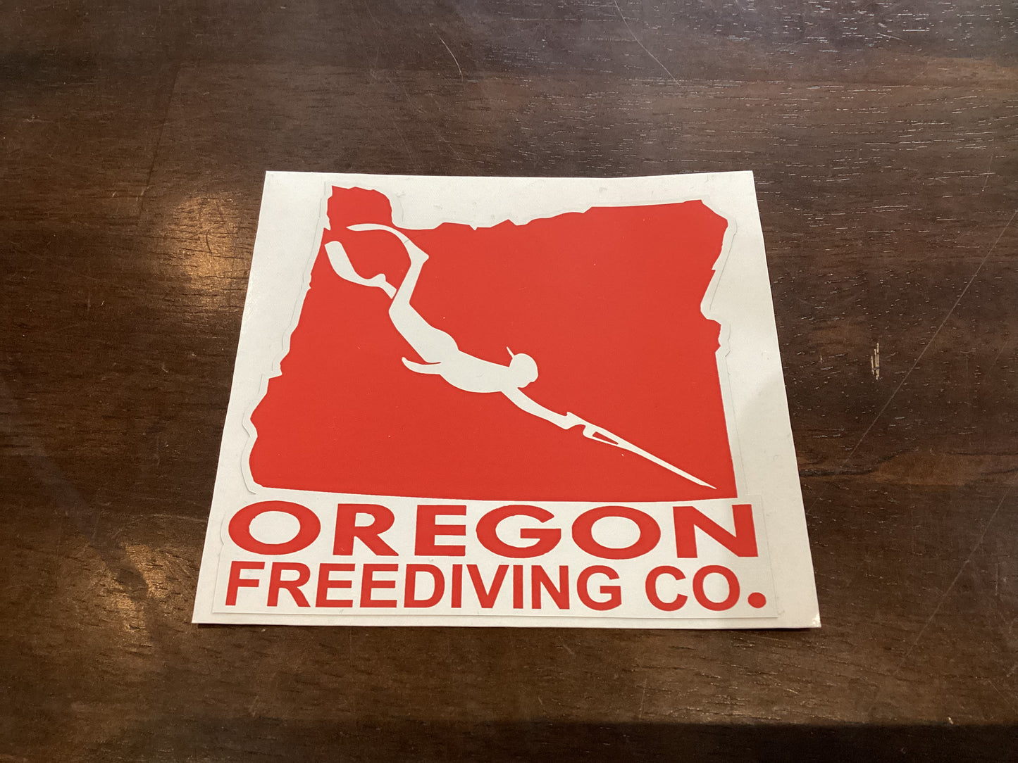 Oregon Freediving Sticker