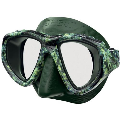 Seac One Freediving Low Volume Mask Green/Pirana