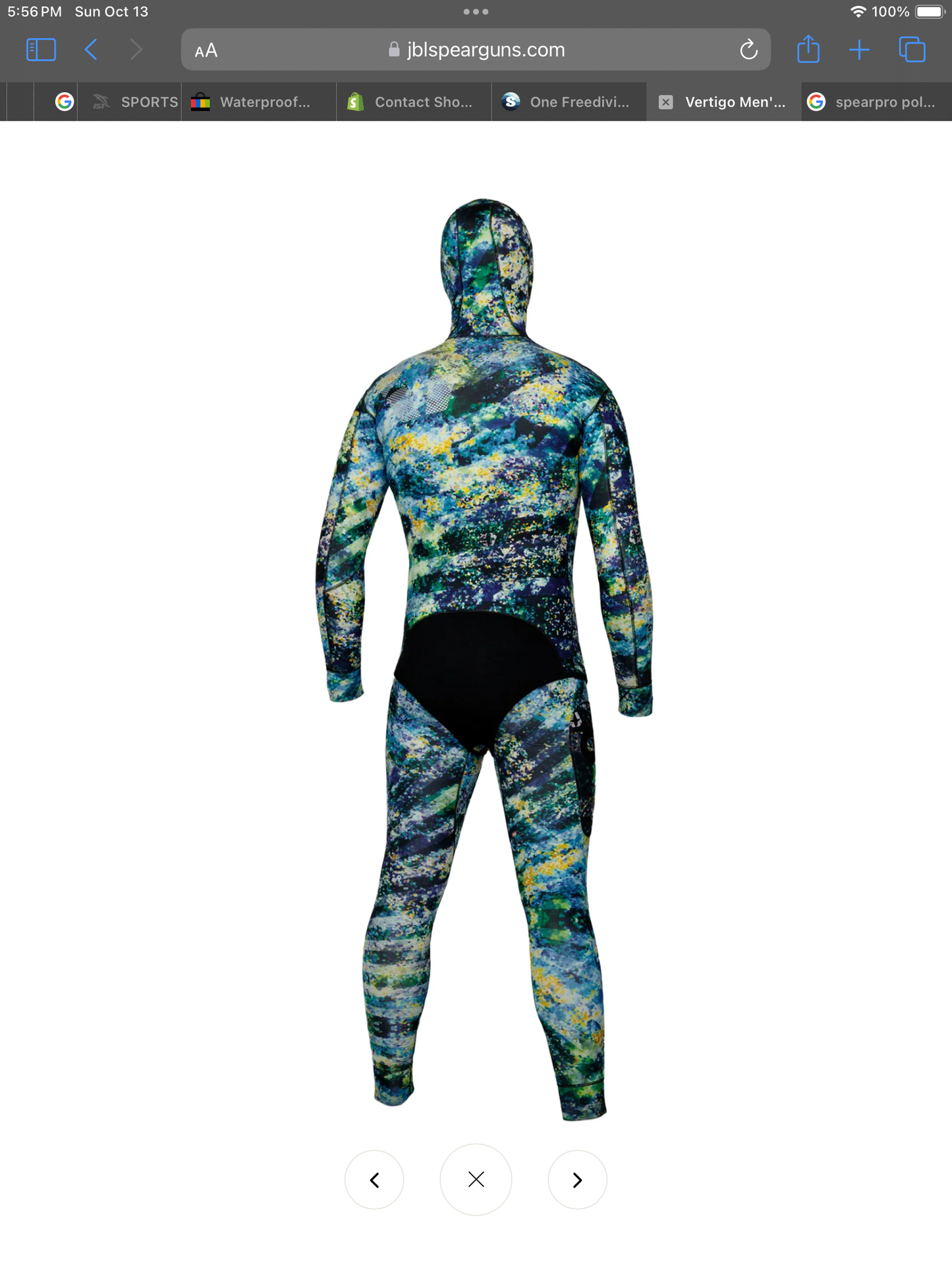 VERTIGO MEN'S 3MM WETSUIT (2PC)