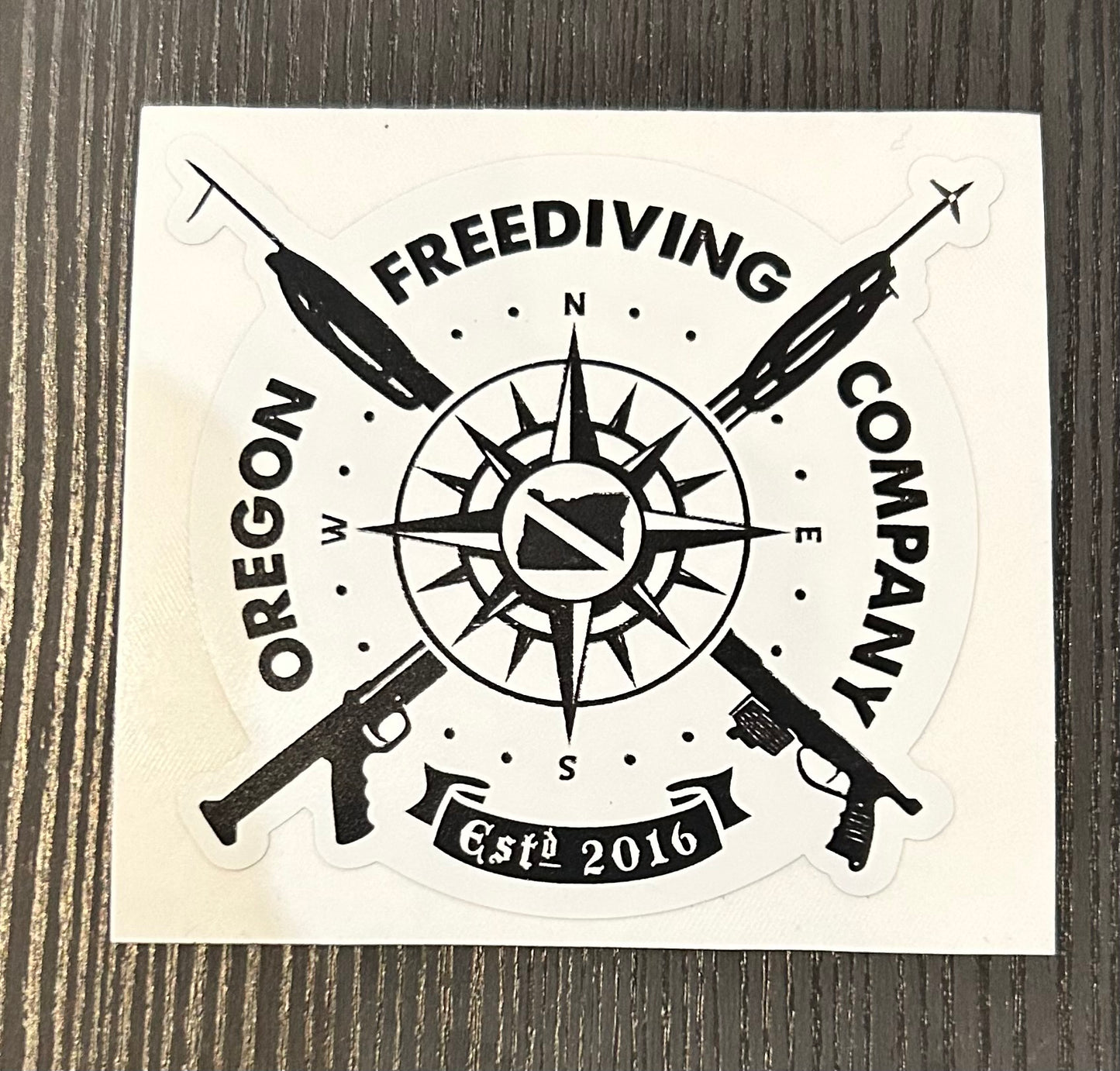 Oregon Freediving Sticker